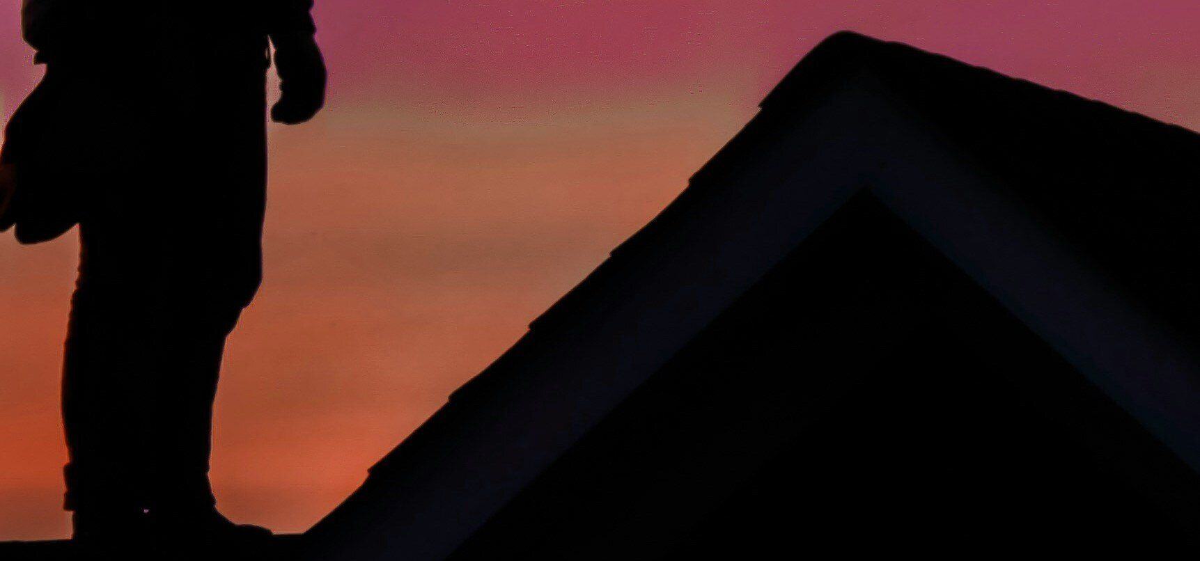 roofer on a roof