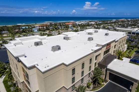 Large building eligible for TPO or EPDM Roofing