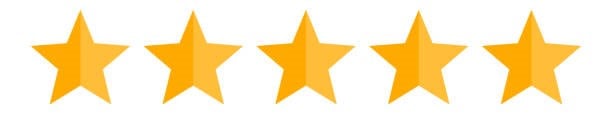 5 star rating on Google