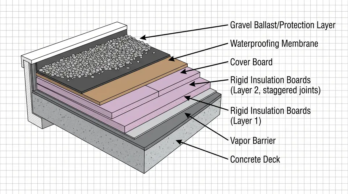 flat-roof-insulation-installation-layers-cross-section