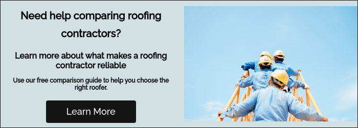 Need help comparing roofing contractors?   Learn more about what makes a roofing contractor reliable   Use our free comparison guide to help you choose the right roofer.  