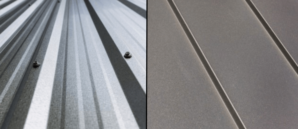 corrugated vs standing seam metal roof