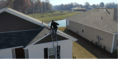 Roof inspection in Surfside Beach