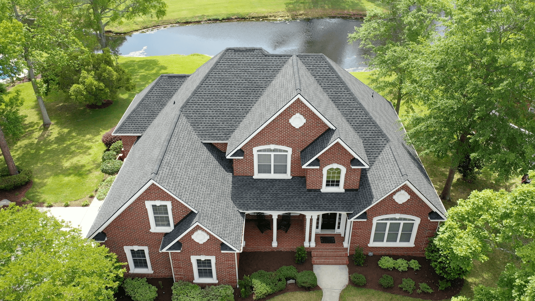 Roofing project completed for Susan and Tom Rivera